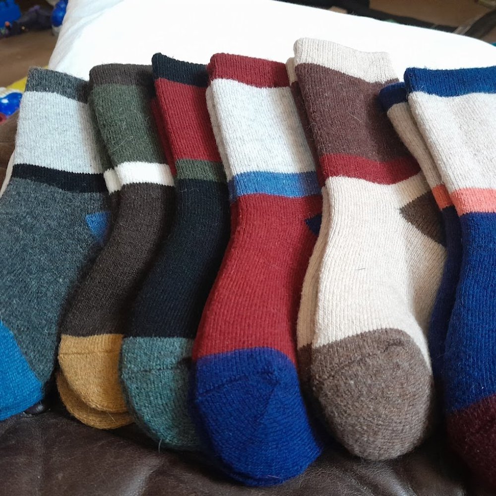 Kids Wool & Cotton Socks
